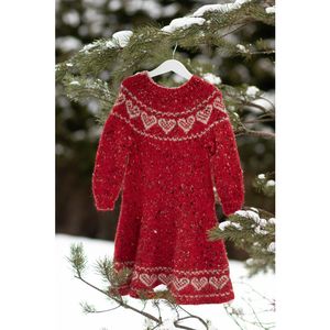 Hovedbilde Snurrekjole med hjerter